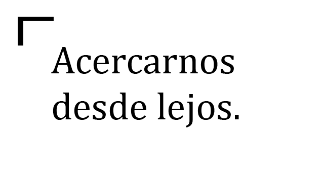 texto : todos tenemos un lugar